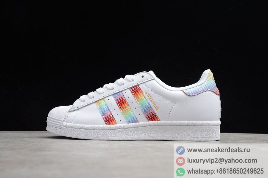 Adidas Originals Superstar White Multi Color FX3923 Women Shoes